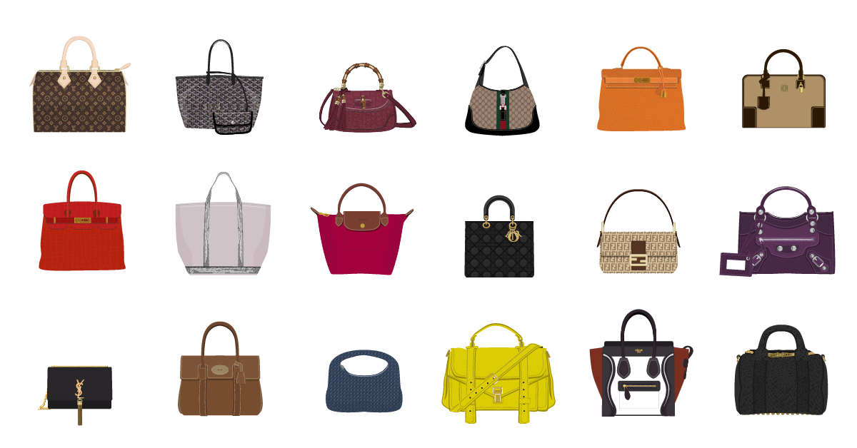 The most iconic it bags  Luxury bags collection, Stylish